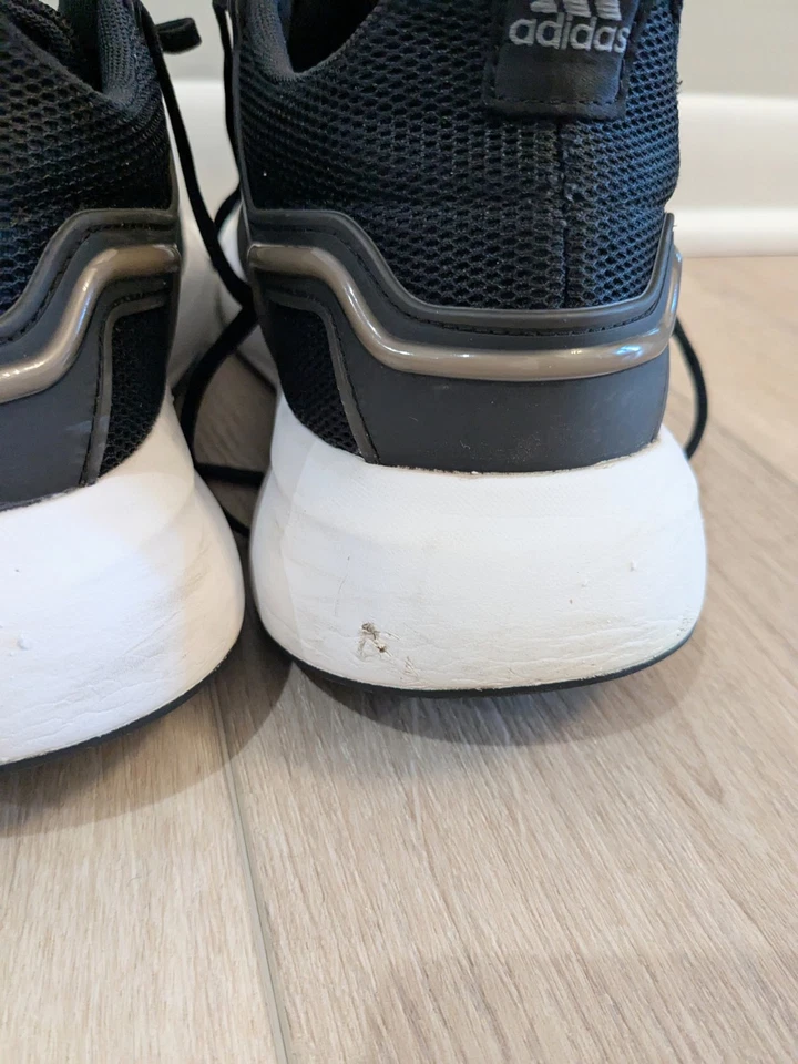 Tênis de corrida Adidas EQ19 preto corrida masculino tamanho 11.5 - Imagem 4 de 4