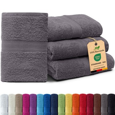 4er PACK Waschlappen Seiftücher Handtücher Duschtücher Badetücher Saunatücher XL