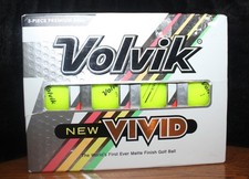 Volvik Vivid Matte Golf Balls High Visibility Green VAS Accuracy-12 Pk AO4063239