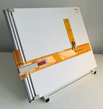Rotring A2 Drawing Board - Adjustable With Parallel Straight Edge and attachment