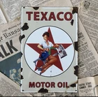 5 PIECES VINTAGE PORCELAIN ENAMEL SIGN CUSTOM