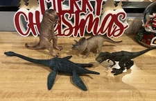 Lot of 4 Schleich Dinosaur figures toy vintage