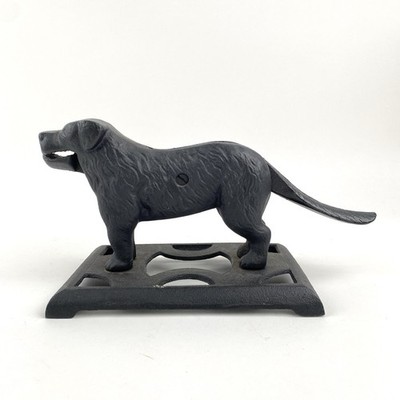 Antique Bradley & Hubbard Model 24H Cast Iron St. Bernard Dog Manual Nutcracker