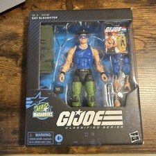 GI Joe Classified Series Mad Marauders Sgt Slaughter 6  Figure  129