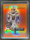 2025 Bowman Chrome University Football Orange Refractor LaNorris Sellers #55AV-3
