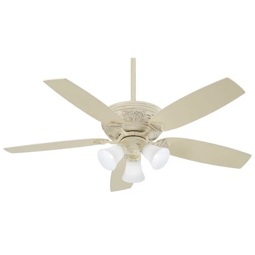 Minka Aire Classica 54" Ceiling Fan - Provencal Blanc 5-Blade Remote Control - Picture 2 of 3