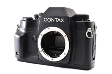 Meter  LCD Works MINT Contax RX 35mm SLR Film Camera Black MF Body From JAPAN