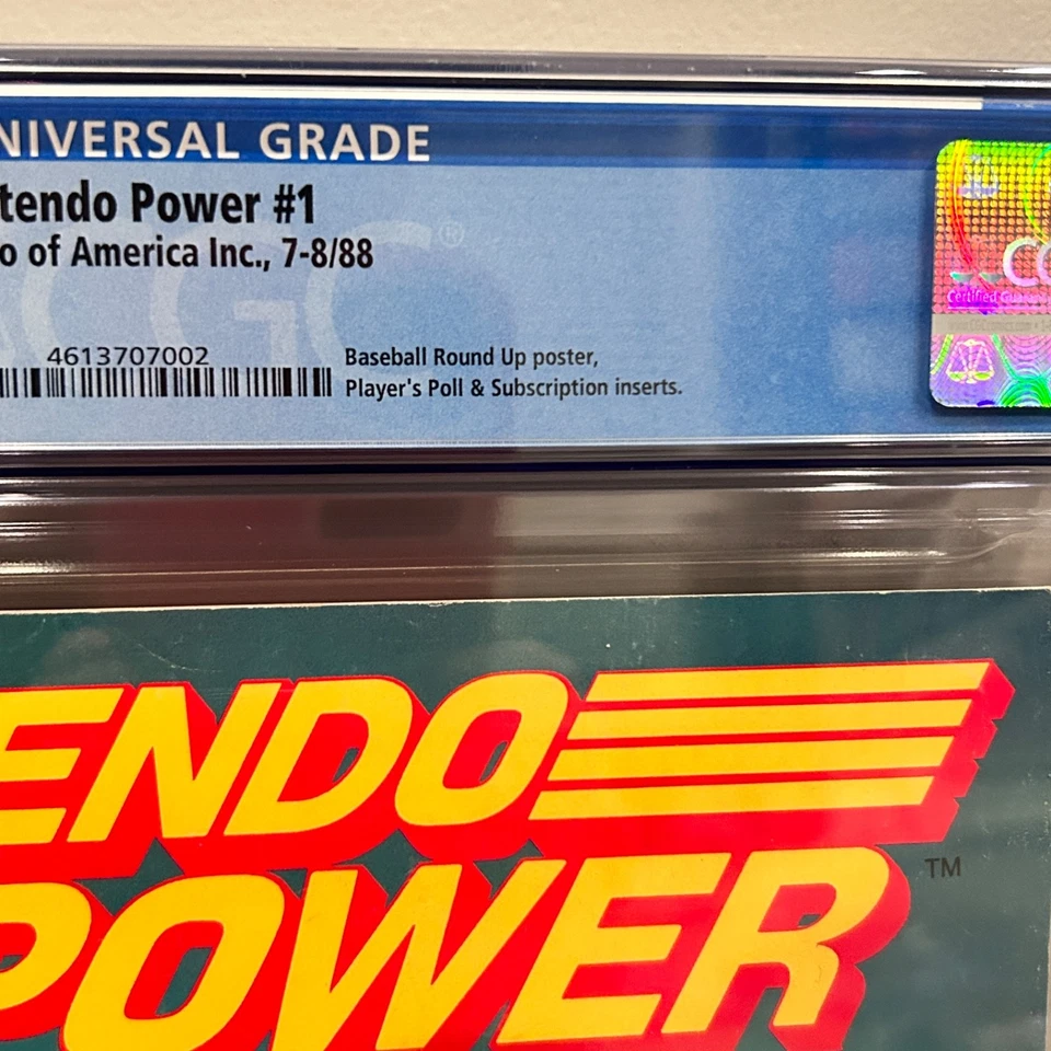 Nintendo Power Issue #1 Mario 1988 CGC 6.0 Grade - Image 3 of 3