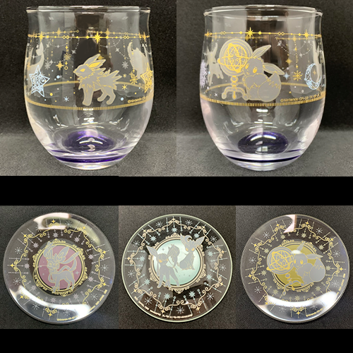 Full Set Eeveelutions Glass Ichiban Kuji Pokemon EIEVUI&Starlight