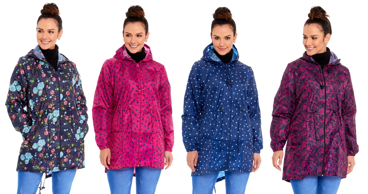 Plus size sale women's rain jackets