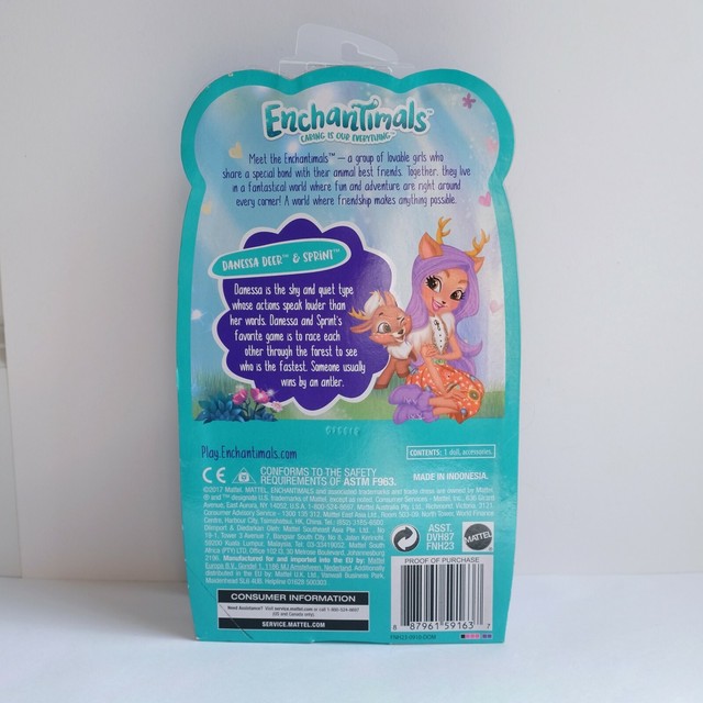 enchantimals fnh23 danessa ciervos muñeca