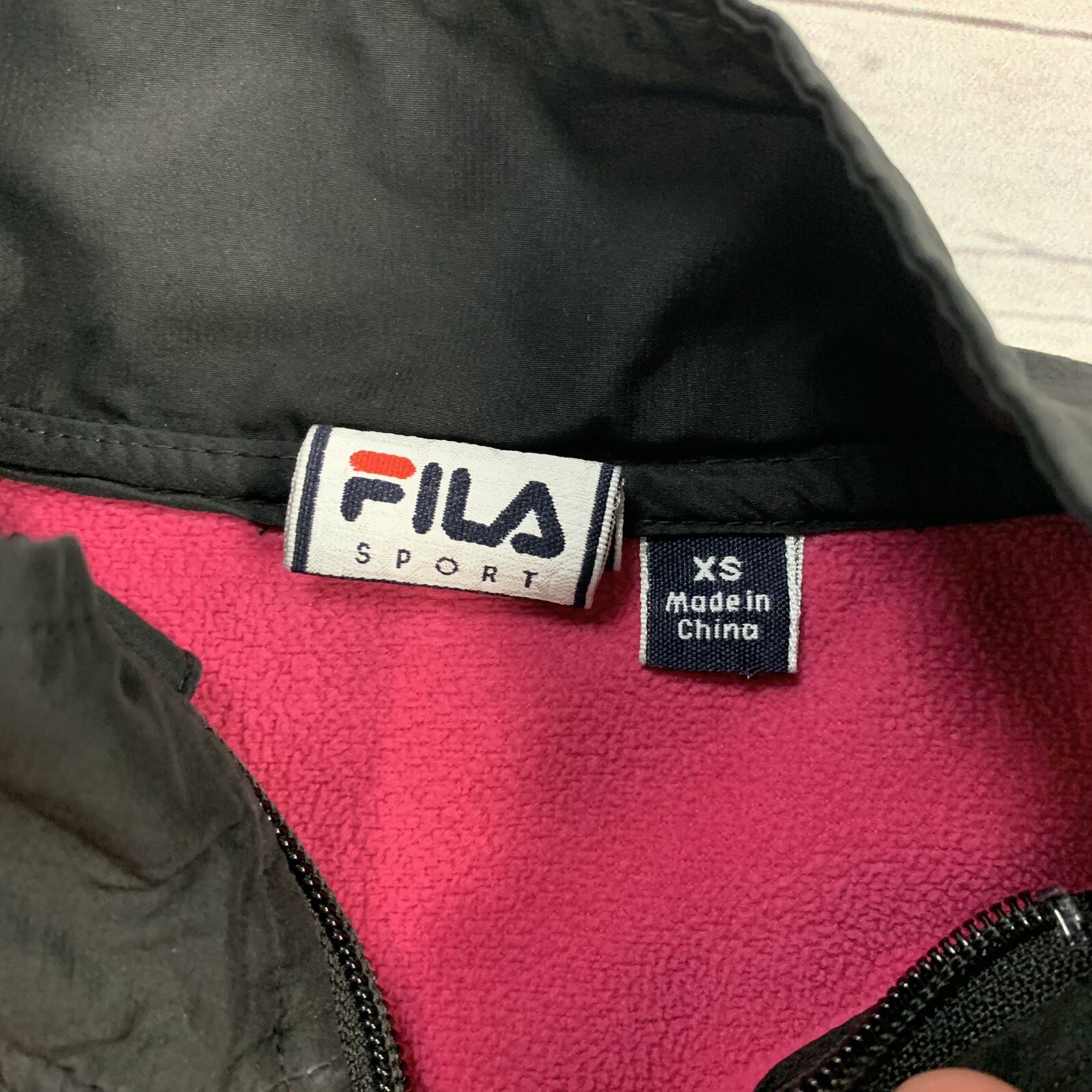 Fila Sport Full zip Jacket Size XS