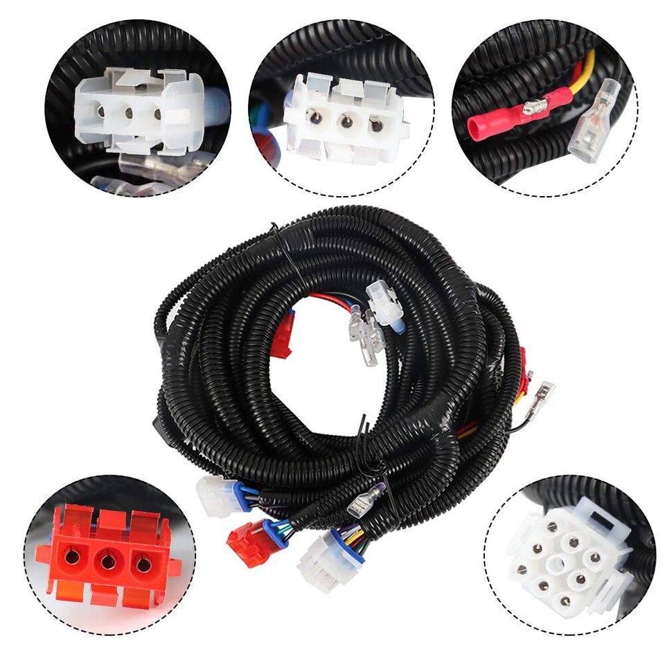 For Yamaha G29 G/E Carts 07+ Golf Cart LED Light Kit Turn Signal Horn