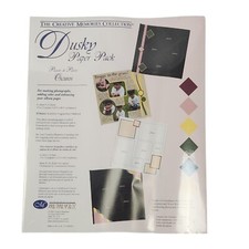 Creative Memories Dusky Paper Pack 12x12 Acid  Lignin Free 6 Colors 12 Sheets