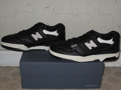 New Balance 550 BB550LBW Panda Black Sea Salt Men display picture 1