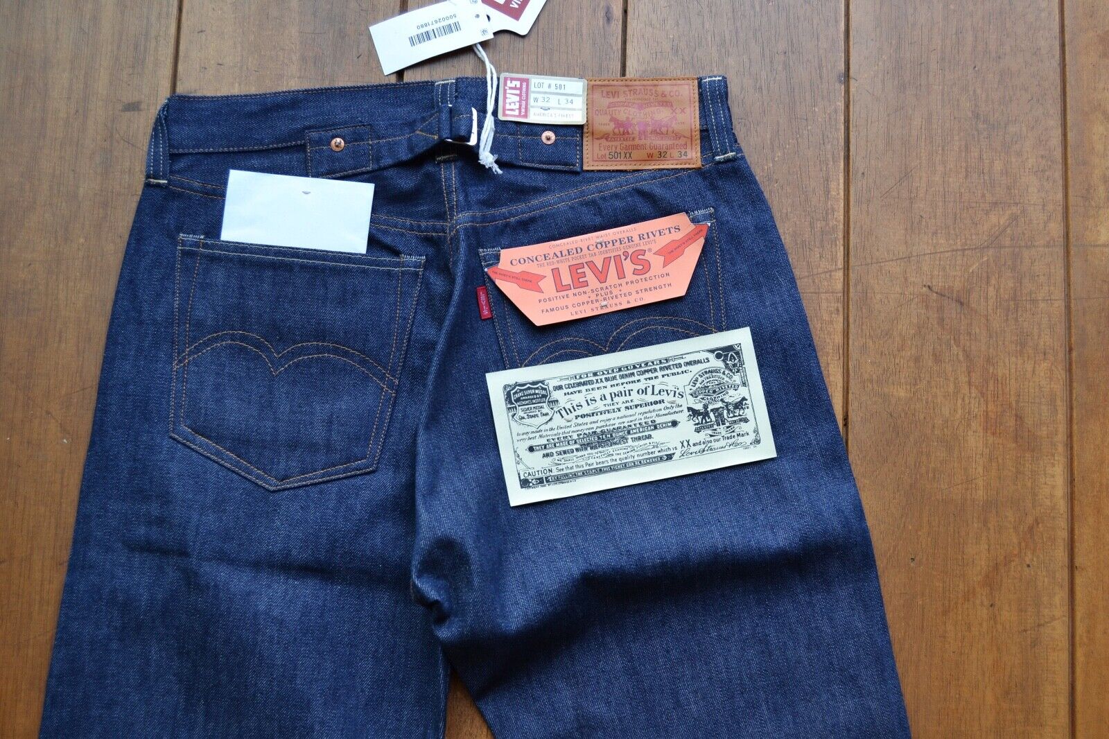 LEVI'S VINTAGE CLOTHING (LVC)-1890's 501xx Nevada-Limited Edition – JEFFREY  MARK