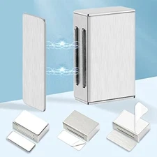 Magnetic Door Catch Adhesive AOSITE 4 Pack Kitchen Cabinet Magnets for Closure S