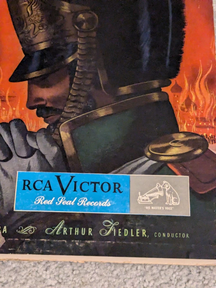 Tchaikousky 1812 Overture & Capriccio Italien RCA Victor Red Real Records  - Image 2 of 4