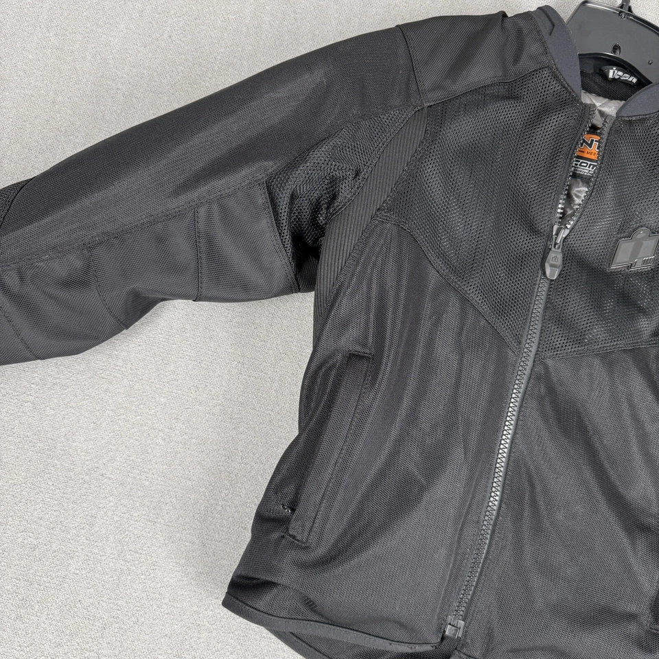 Icon Anthem 2 Mujer’s S Chaqueta de Motocicleta Montar Acolchada Malla Forro Cremallera D30 Armadura Foto 4 de 4