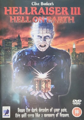 Hellraiser 3 - Hell On Earth DVD (2004) Terry Farrell, Hickox (DIR) cert 18