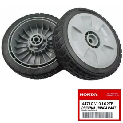 Genuine Honda 44710-VL0-L02ZB Front Wheel for HRR216 HRS216 HRT216 - 2 PACK