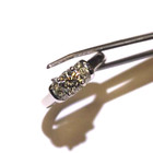 GIA 14k white gold 1.29ct VS2 M diamond round engagement ring Natural 5.6g 6 — photo 4