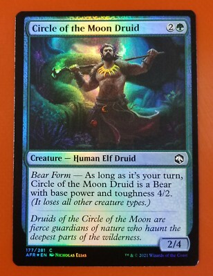 1x Circle of the Moon Druid | FOIL | Forgotten Realms | MTG Magic Cards |  eBay