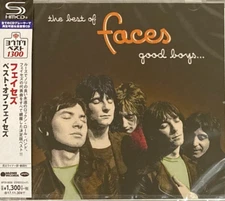 Faces SEALED NEW CD(SHM-CD) "Good Boys...The Best Of" Compilation Japan OBI