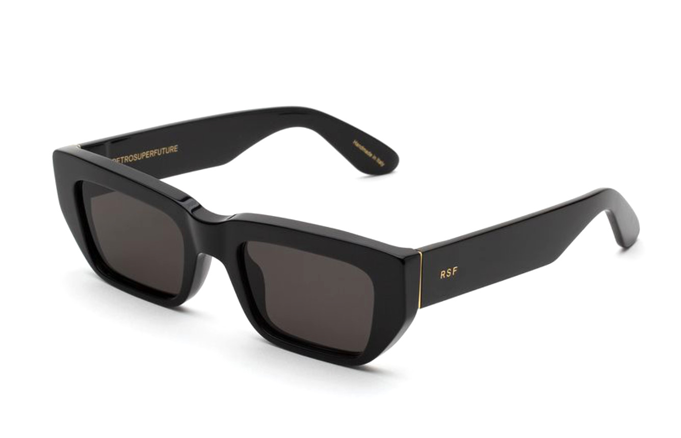 Retrosuperfuture Ra Black Unisex Sunglasses