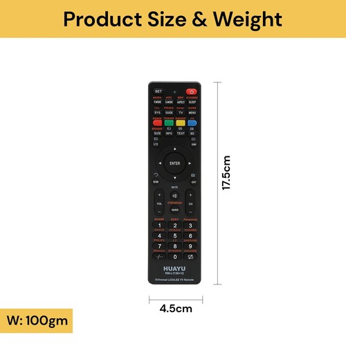 Universal TV Remote Control LCD/LED For Sony/Samsung/Panasonic/LG/TCL/Soniq AU - Picture 10 of 10