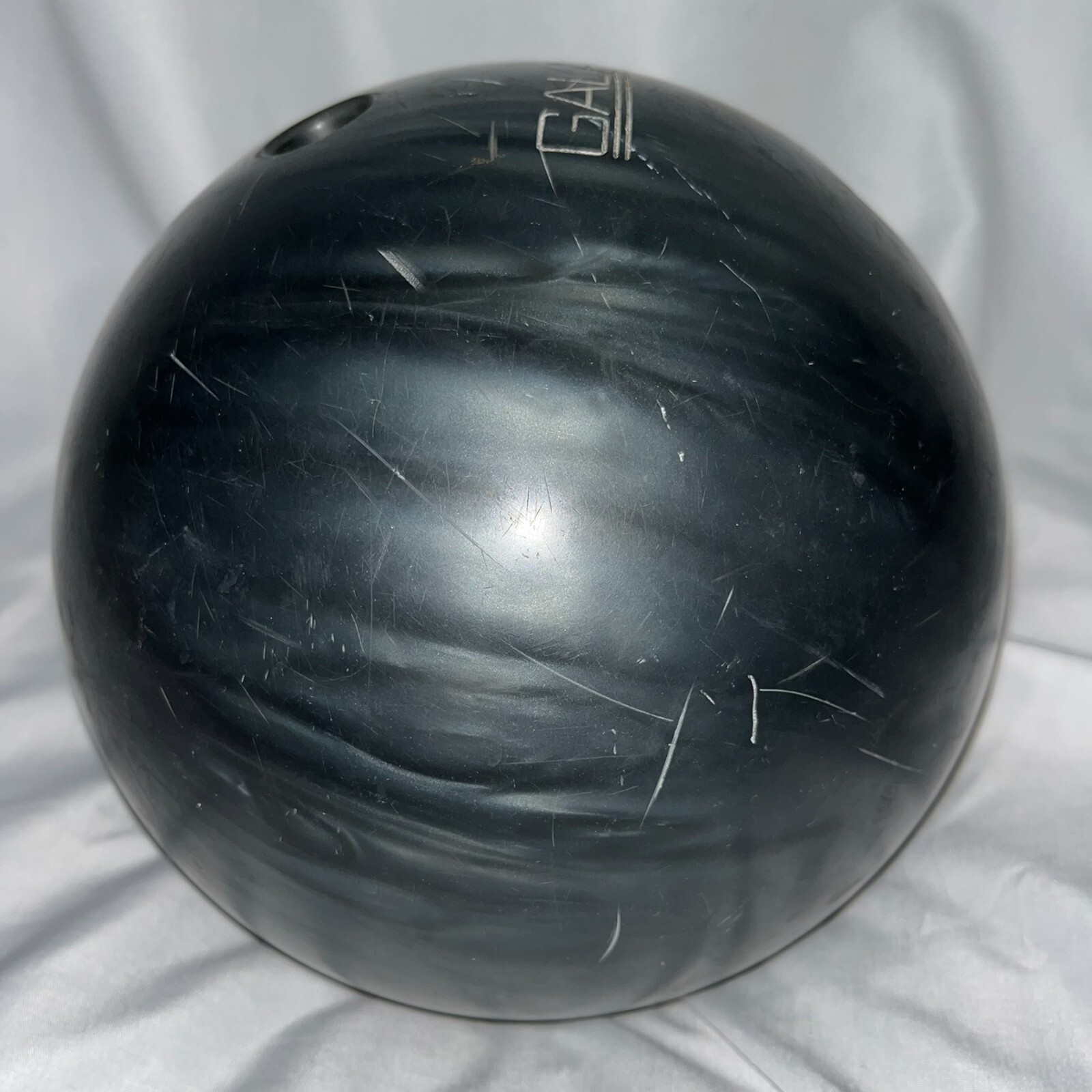 Ebonite Galaxie 300 Bowling Ball Dark Gray Swirl 14 lbs 4 oz Drilled eBay