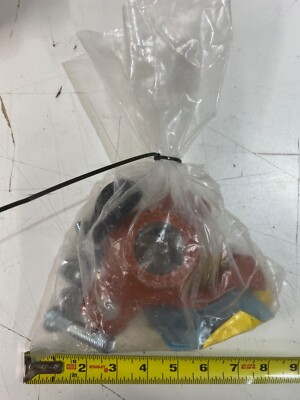 2-1/2'' x 1'' Victaulic Firelock Style 920 Mechanical Reducing Tee NPT Orange Iron