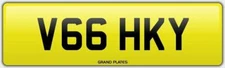 VICKY VICKS VICTORIA NUMBER PLATE VICKIE REG V66 HKY NO ADDED FEE VIKKI VICKERS