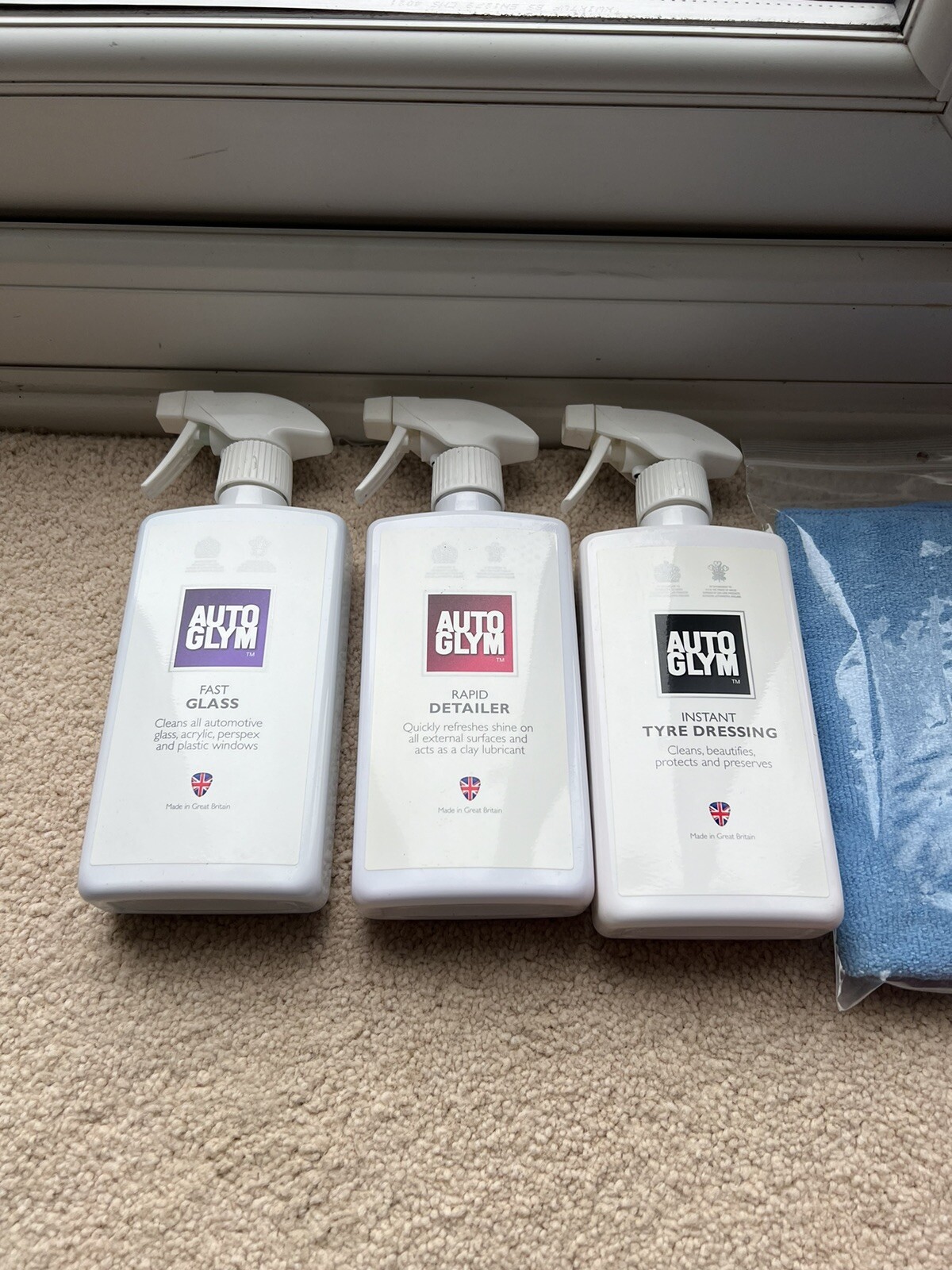 Autoglym lifeshine car cleaning kit In Carrying Case 1L Super Resin