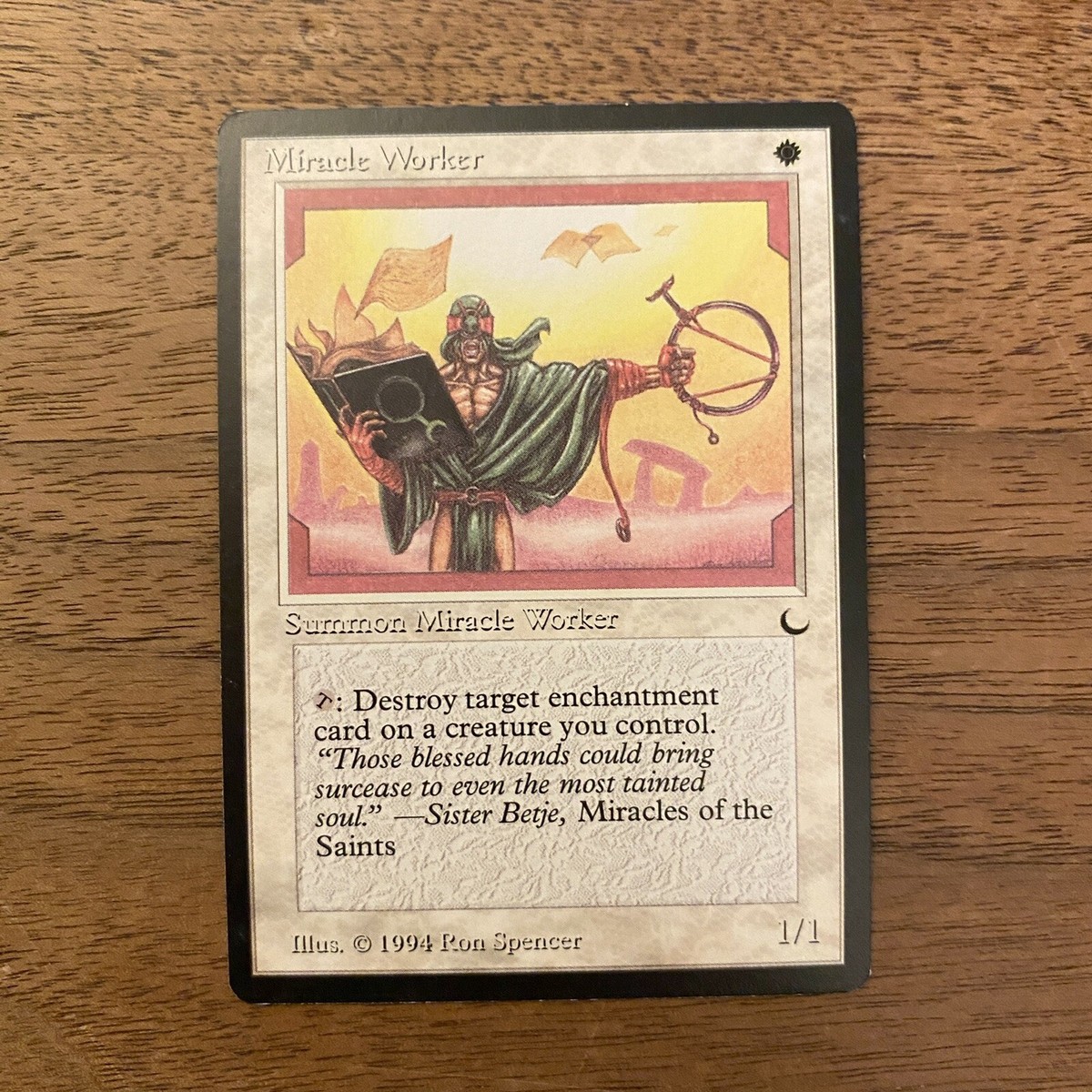 Miracle Worker NM+ NEVER PLAYED MTG The Dark Magic 1994 VINTAGE FAST  SHIPPING | eBay