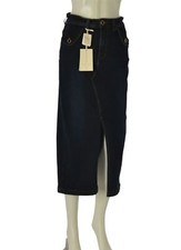 GONNA DONNA RAGAZZA JEANS LUNGA SPACCO MARCA EMANUELA COSTA ART. EC2025