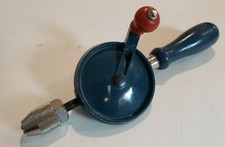 Vintage Stanley Handyman 110 Hand Drill Driver Crank Eggbeater Tool Made in USA