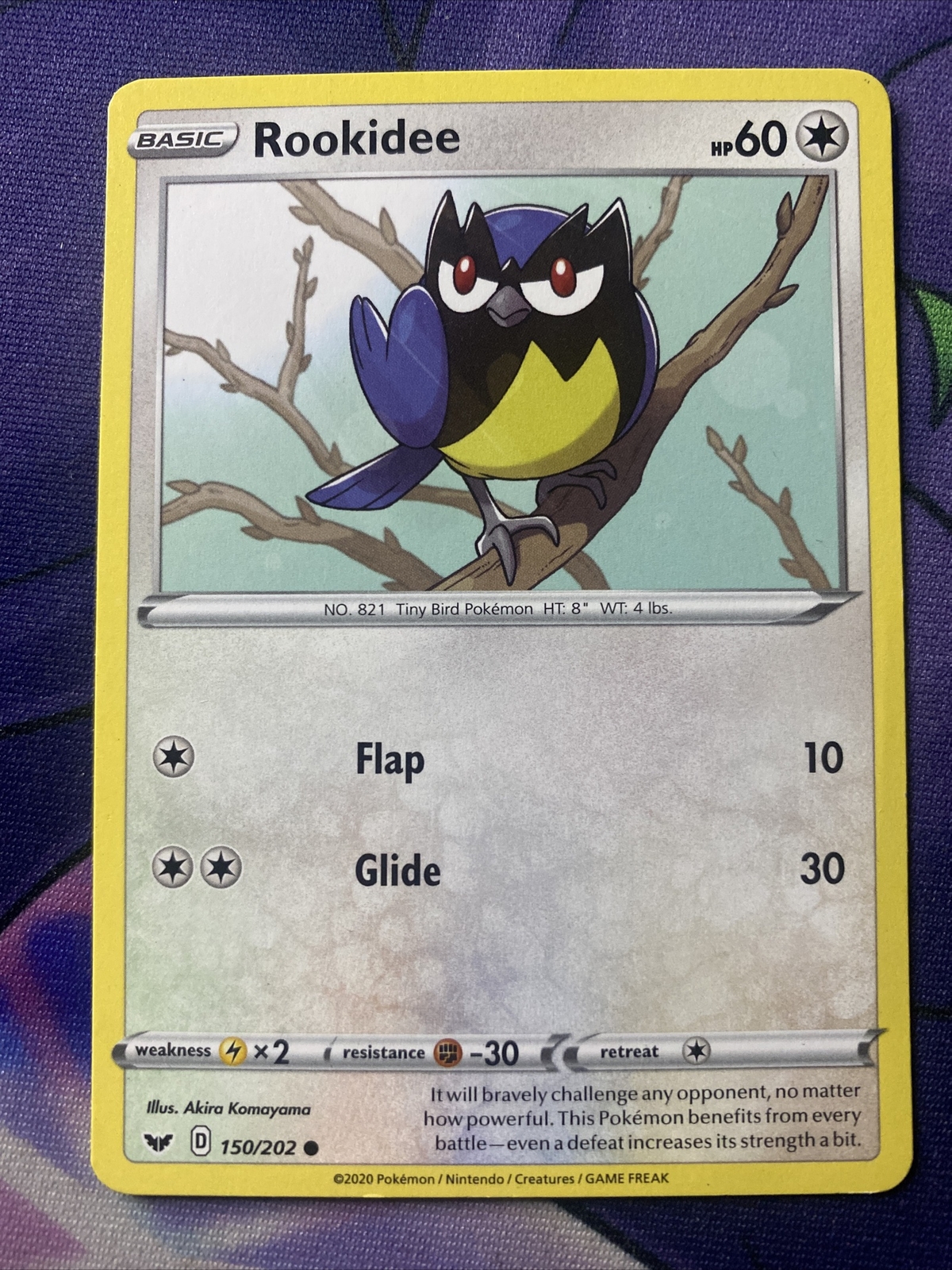Pokemon TCG Sword and Shield Base Rookidee 150/202