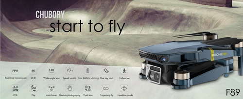 Brushless Motor Drone, 40+ mins Flight Time, Wi-Fi FPV, 120°Wide-Angle 4K HD Cam - Picture 5 of 10