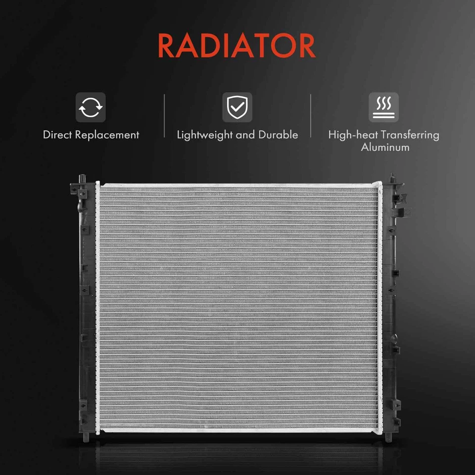 New Radiator for Cadillac SRX 2004 2005 2006-2009 V6 3.6L V8 4.6L STS 2005-2006 - Image 3 of 4