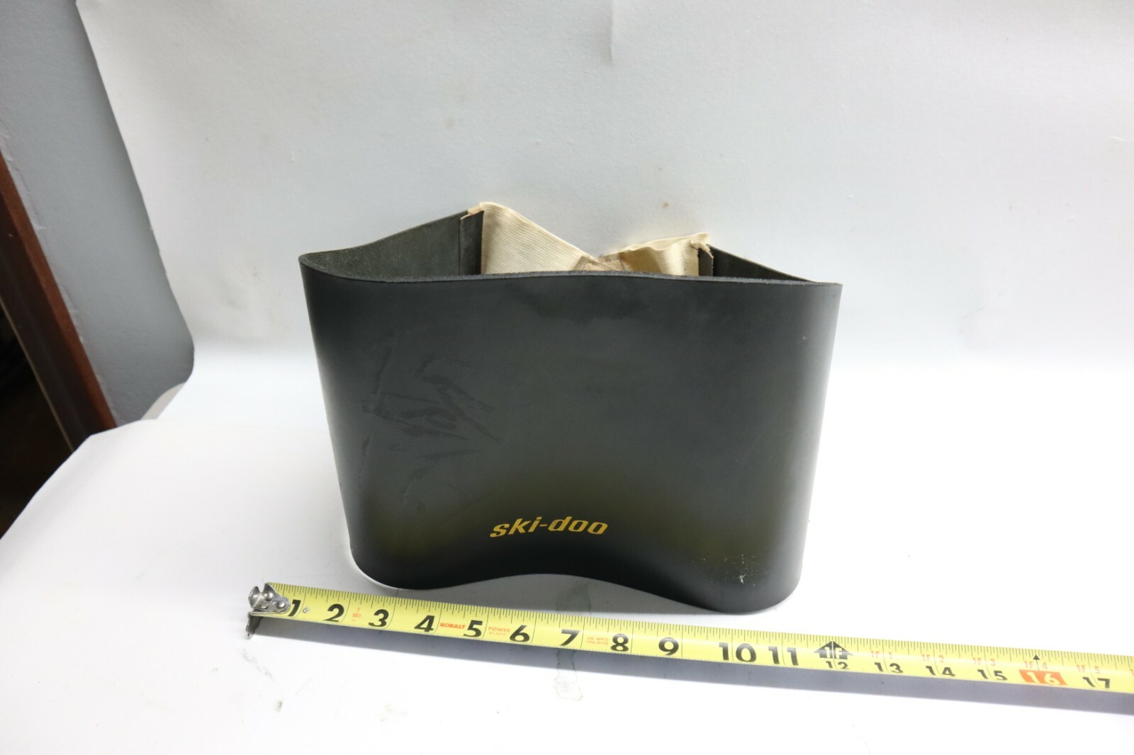 Nice Used Original Vintage SkiDoo Snowmobile Black Leather Kidney Belt Canada eBay