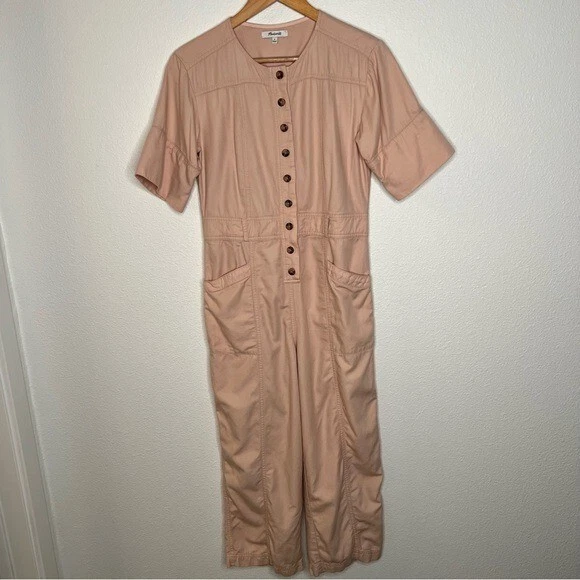 Madewell top outlet stitched coverall jumpsuit