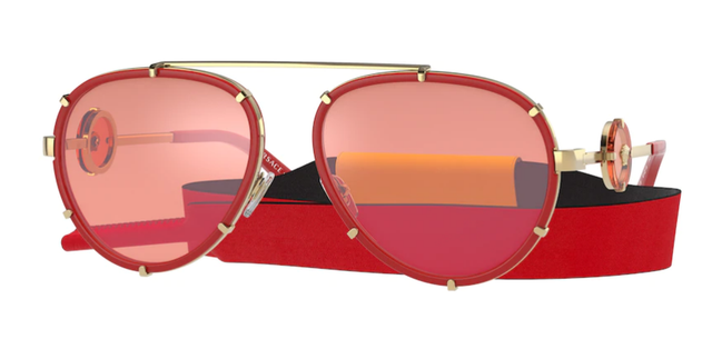 versace red sunglasses