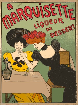 Decoration Poster.Home interior design.Wall art.French Liquor.Bar.Mancave.7050
