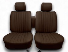 Sitzbezüge Bezüge für die Vordersitze Mercedes Benz SL R107 braun ab 1985