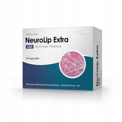 Activlab NEUROLIP Extra 600mg 30/60/120 kapseln Alpha Liponsäure ALA