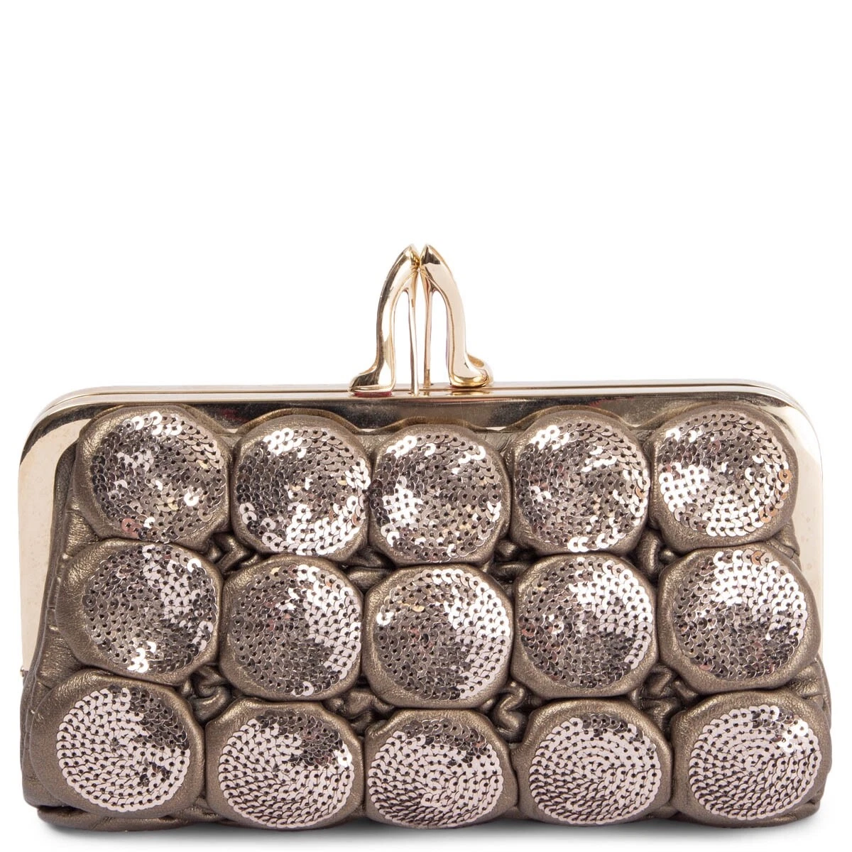 Louboutin hotsell clutch bag