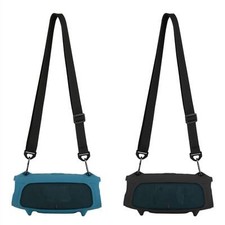 For JBL charge5/5 WiFi Bluetooth Speaker Silicone Protective Case Shoulder Strap