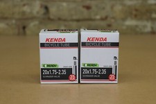 Two Pack Kenda 20 x 1.75-2.35 35mm Schrader Valve Inner Tubes