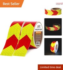 Reflective Tape Polypropylene 2"x30ft 2 Pack Waterproof High Visibility Safety